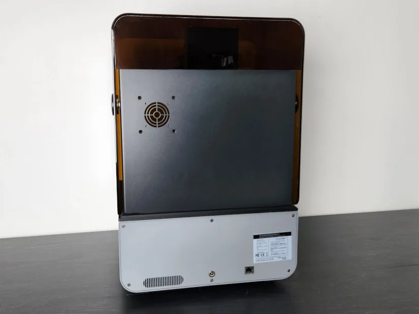 Whale4 Ultra Back View - Power Connector, Lan Port and Exaust