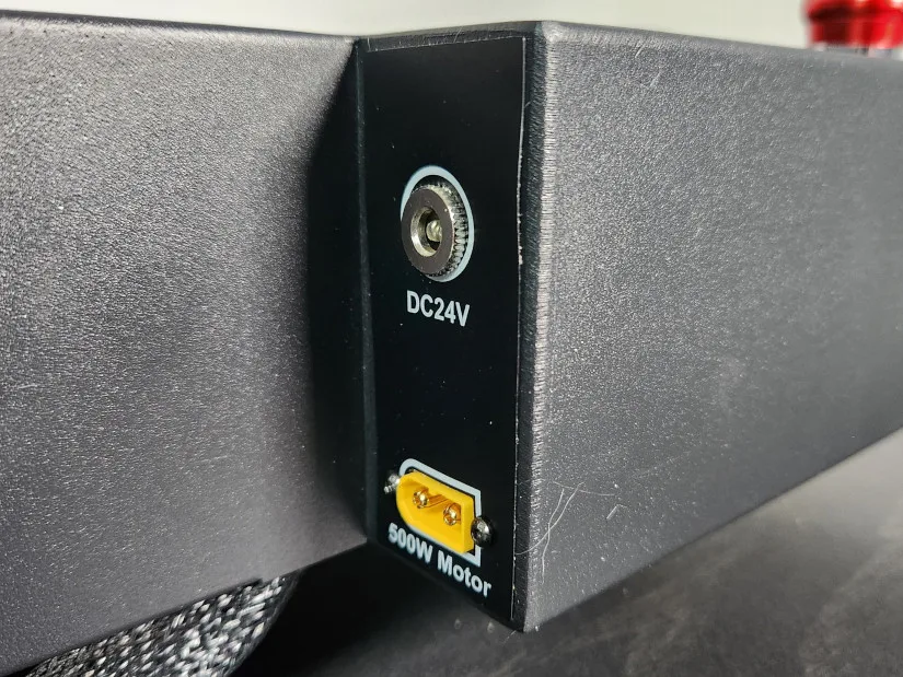 Power and 500W Spindle Connector