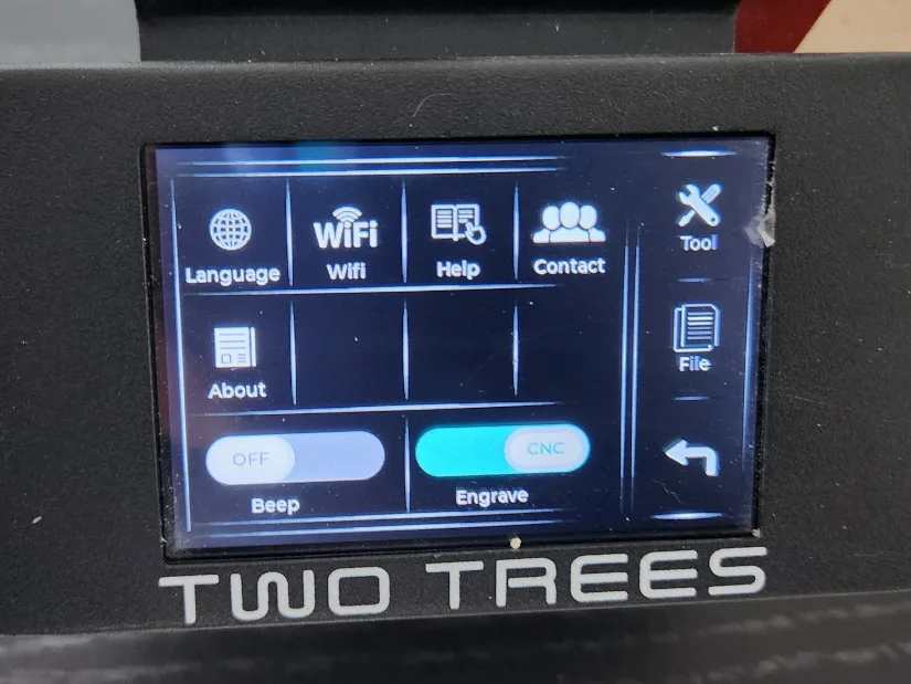 Settings Screen