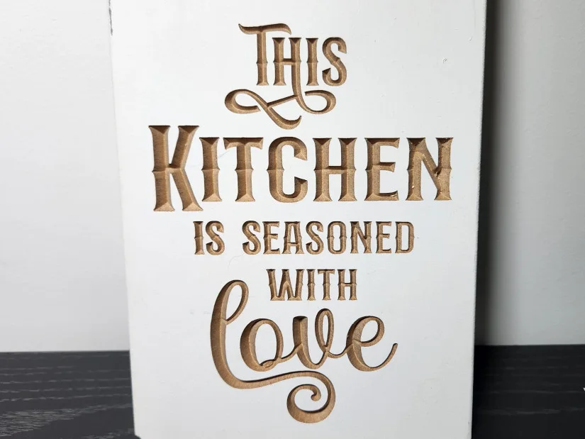 This Kitchen is Seasoned with Love MDF