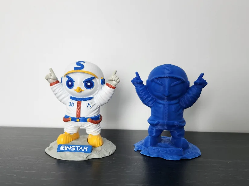 Einstar Mascot Figure and Print