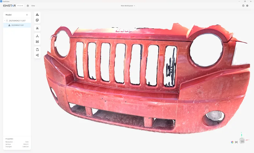 Jeep Bumper Texture Preview