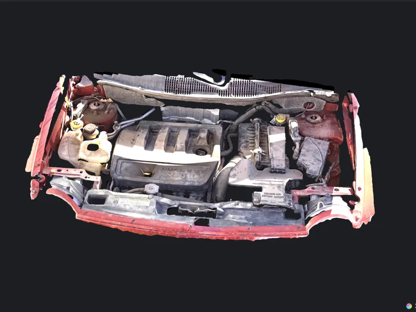 Jeep Engine Texture Preview