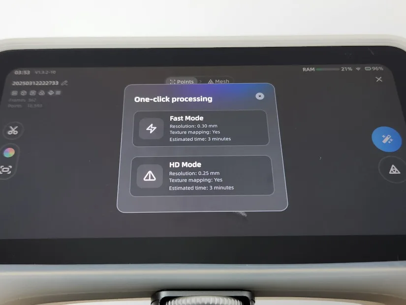 Processing Modes