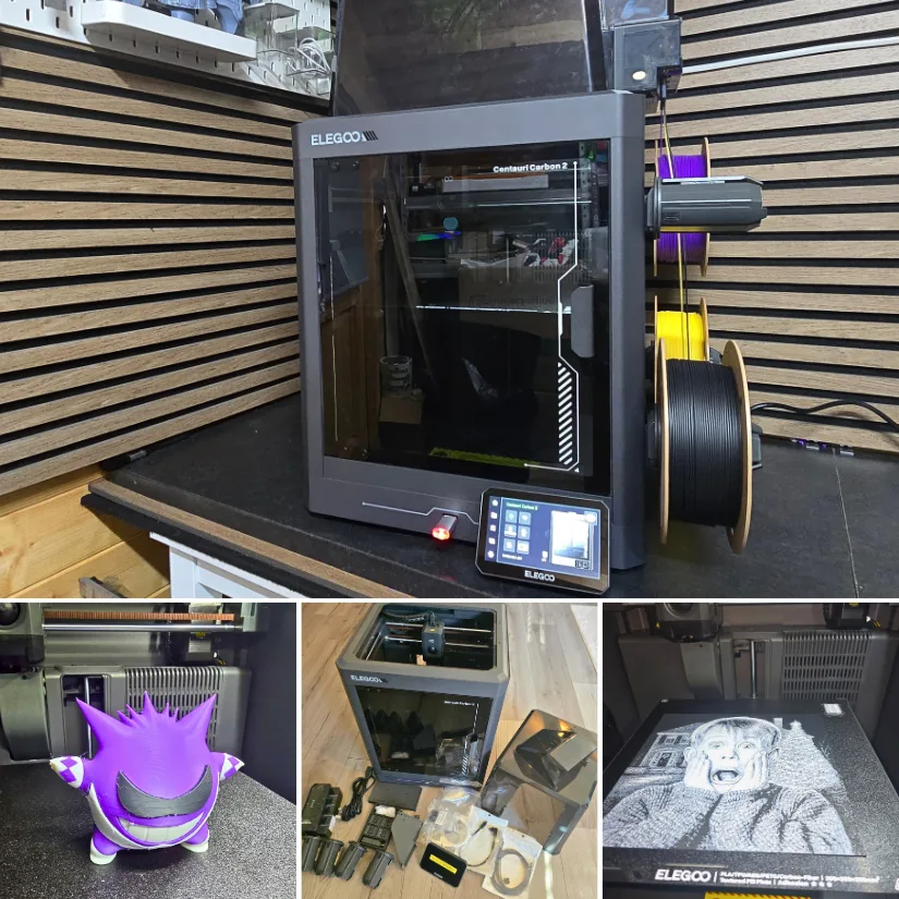 Elegoo Centauri Carbon 2 Combo and Test Prints 巜车里震动好爽h韩国电影