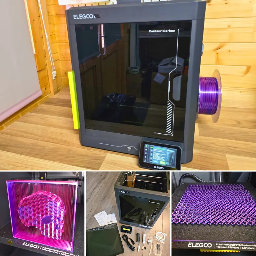 Elegoo Centauri Carbon and Test Prints 巜车里震动好爽h韩国电影