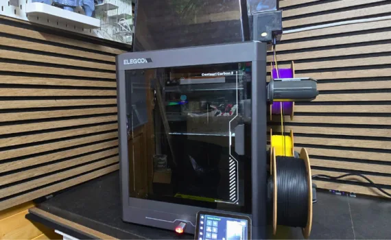 Elegoo Centauri Carbon 2 Combo CoreXY multi-colour 3D printer with enclosed build chamber