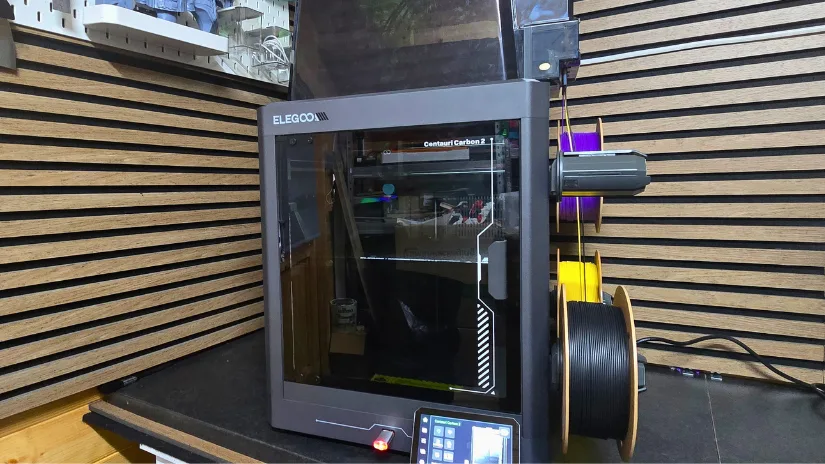 Elegoo Centauri Carbon 2 Combo CoreXY multi-colour 3D printer with enclosed build chamber