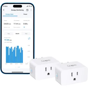 US smart plug with energy monitoring app used to measure 3D printer power consumption