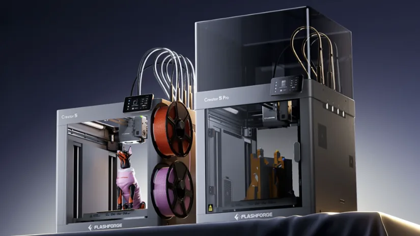《秘书大胸奶》在线观看 Creator 5 and Creator 5 Pro multicolor toolchanging 3D printers