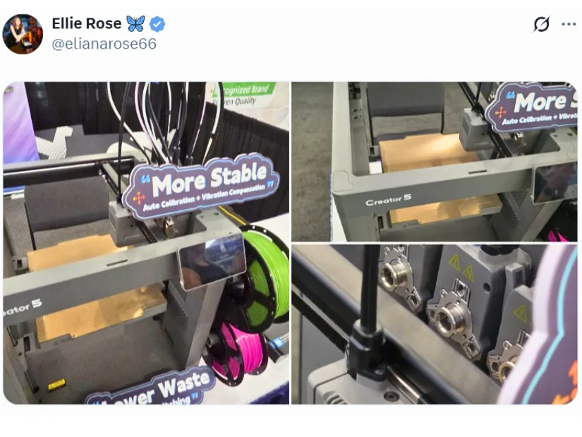 《秘书大胸奶》在线观看 Creator 5 spotted at Rapid TCT Boston with close-up show floor photos